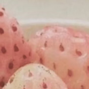 🍓 菠萝莓一种外形酷似白草莓，但味道与菠萝相似的草莓品种。果实奶白色，籽为红色