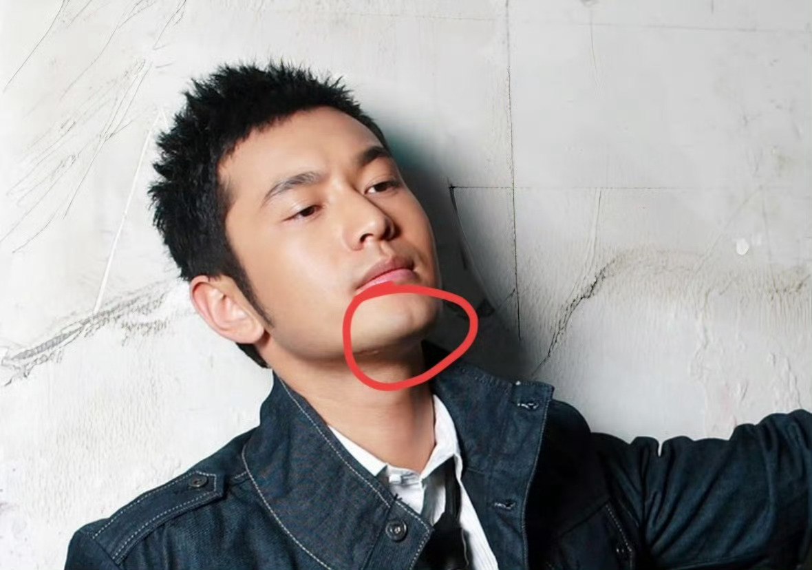 黄晓明其实也足够好的了，大耳朵大耳垂➕下巴兜兜➕苹果下巴，只不过总是找不对另一半