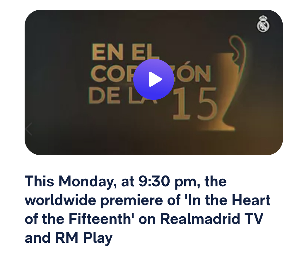 《十五冠之心》当地时间下周一晚9:30首播！ （北京时间3月17日凌晨4:30）