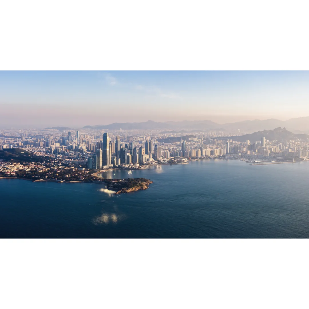 青岛版的《千里江山图》📷