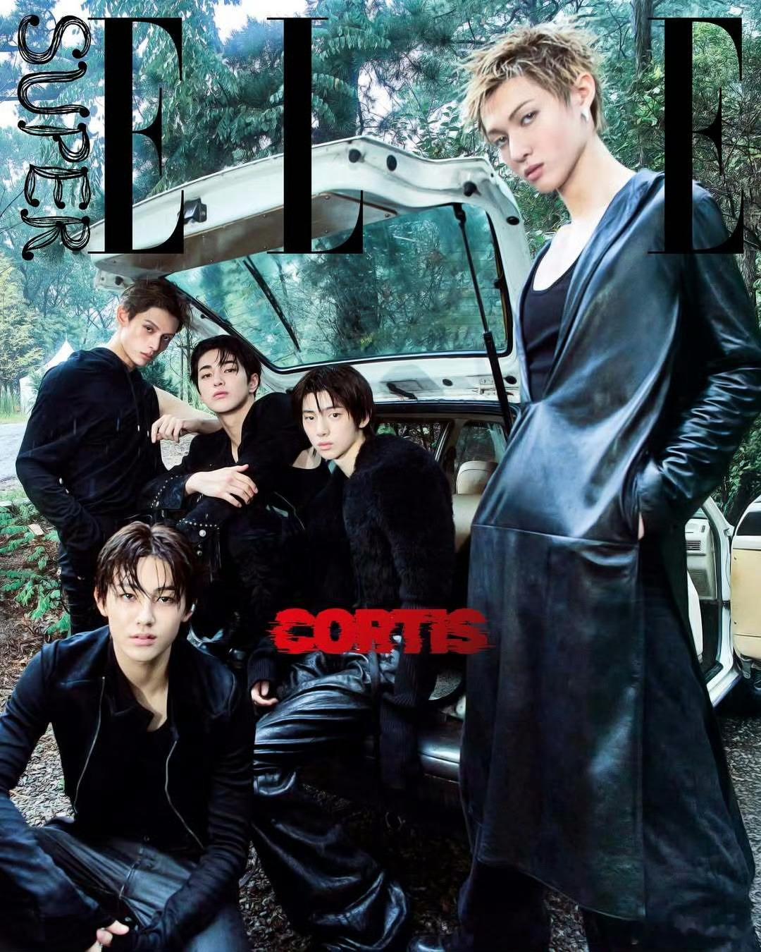 CORTIS新杂志CORTISSuperELLE十一月号CORTIS新杂志，哇塞