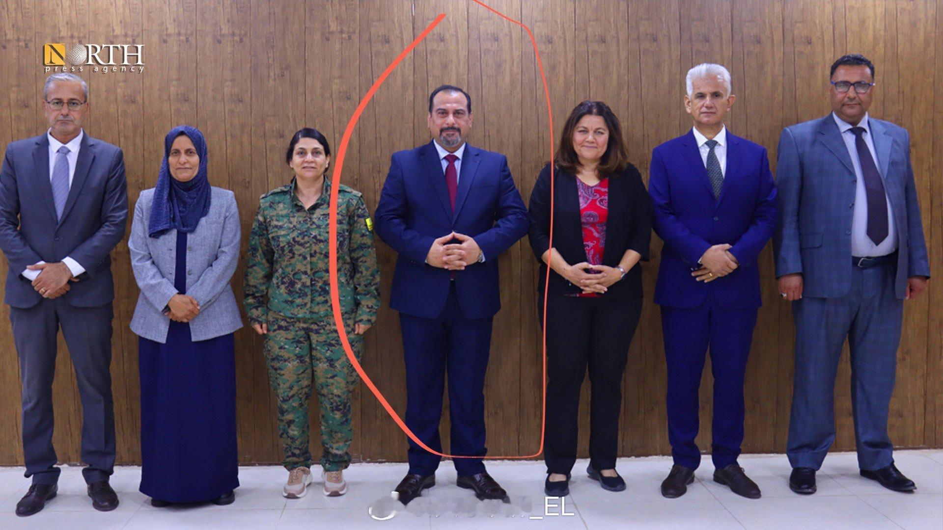 叙利亚库尔德武装派驻大马士革的谈判代表团团长、库区政府“叙利亚未来党”党魁阿卜杜