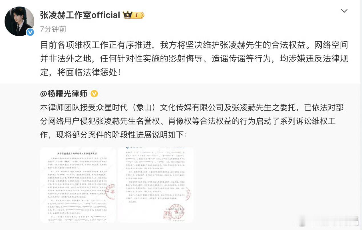 支持维权张凌赫起诉用AI造谣者