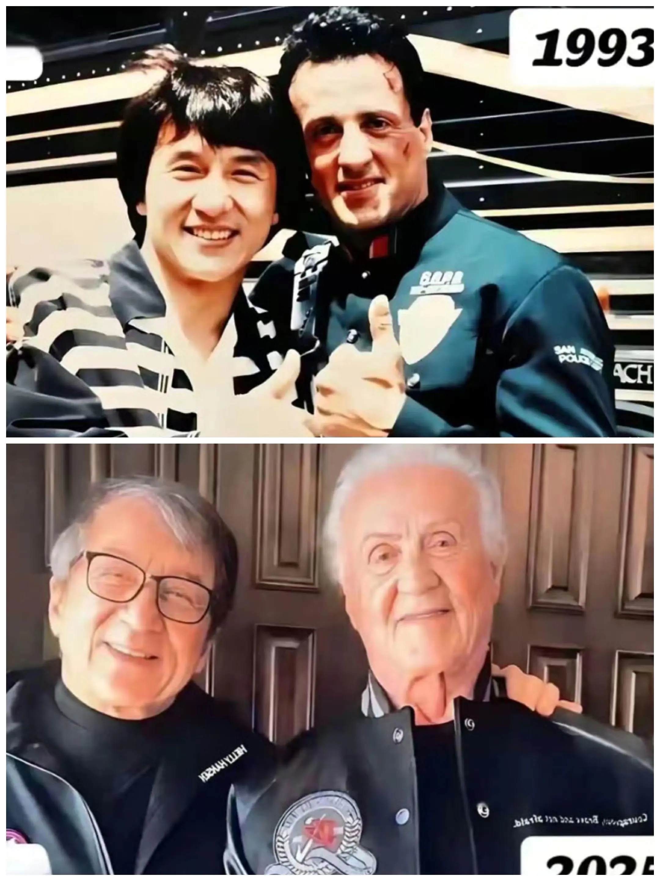 今天是史泰龙 79 岁生日🎂双龙再也不年轻了！！！