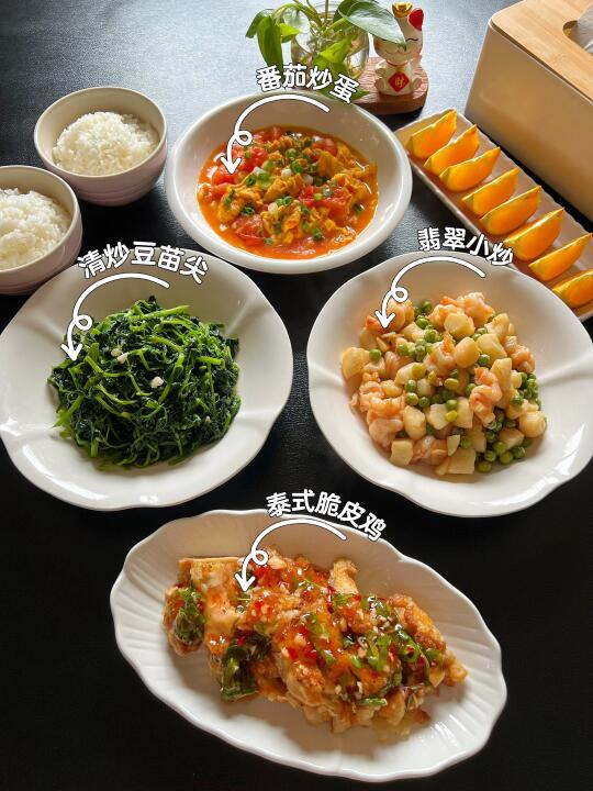 一周不重样晚餐🥣我真的太爱春天的餐桌了～