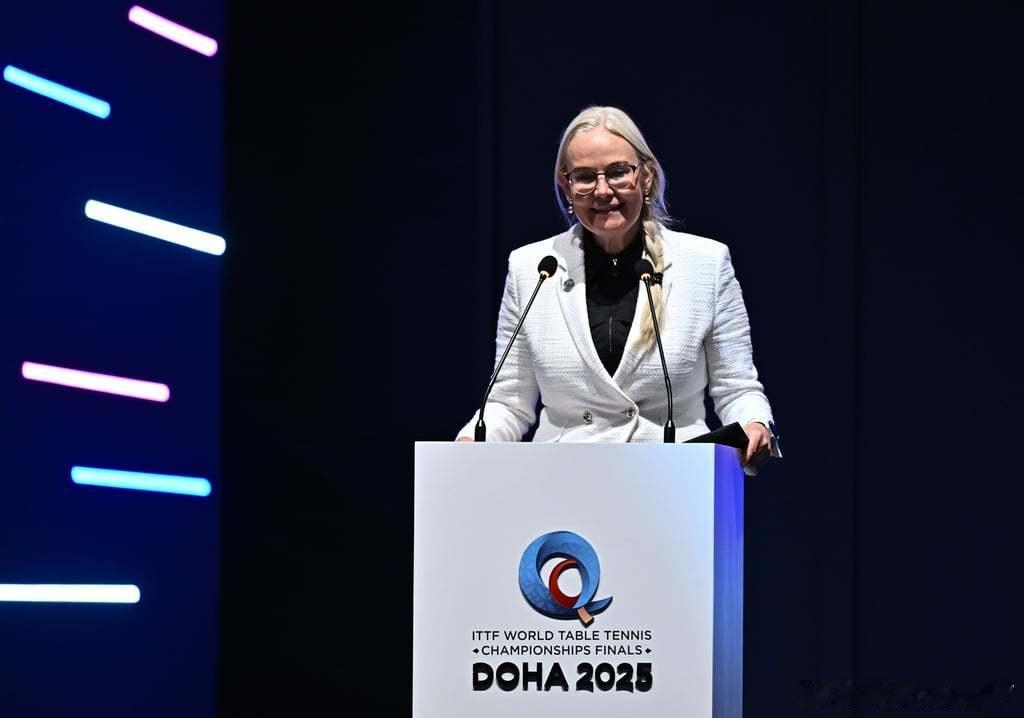 昨天索林接受采访提到樊振东洛杉矶参赛的事情很多人说索林说了不算 她当然说了不算因