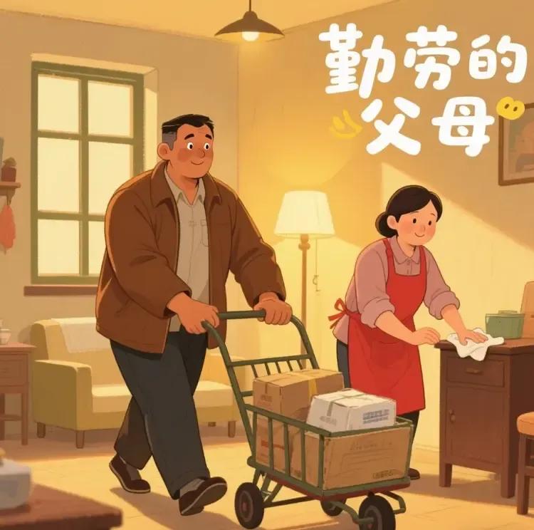 父母那一辈人是真勤劳啊
每天一大早就起来做早餐
吃完早餐收拾完就去上班
上了一天