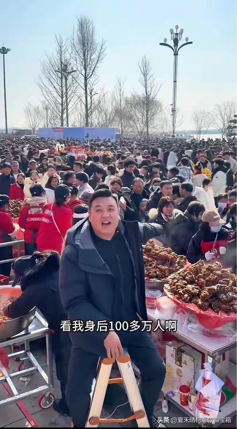 河南周口太昊陵庙会27万天价摊位首日狂卖3000个猪蹄！95后老板张乐豪赌背后，