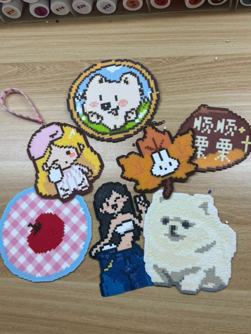 拼小博美🐶拼的眼都花了还好实物特别萌捏 