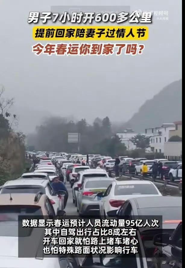 今年春运迎来了年度最大规模人口迁徙，全社会跨区域人员流动量预计达到95亿人次，其