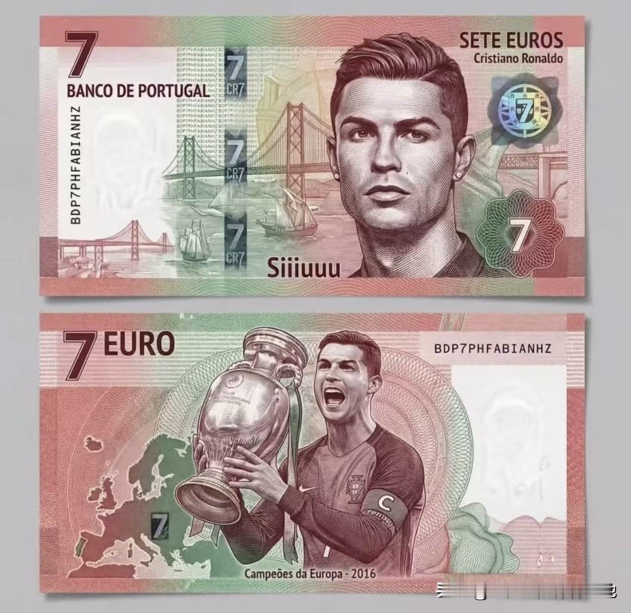 欧元货币都要出了，还不是流量第一吗？@CristianoRonaldo 永远的神