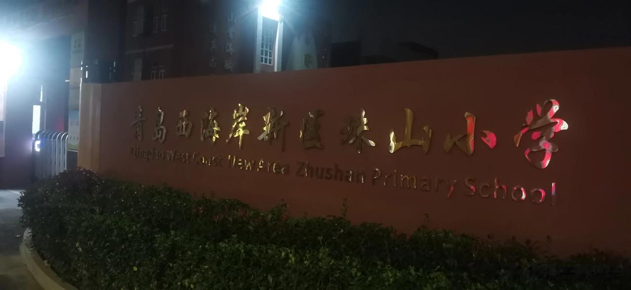 青岛西海岸新区珠山小学真厉害，教育学生“红灯行、绿灯停”！
我们学的不应该是“绿