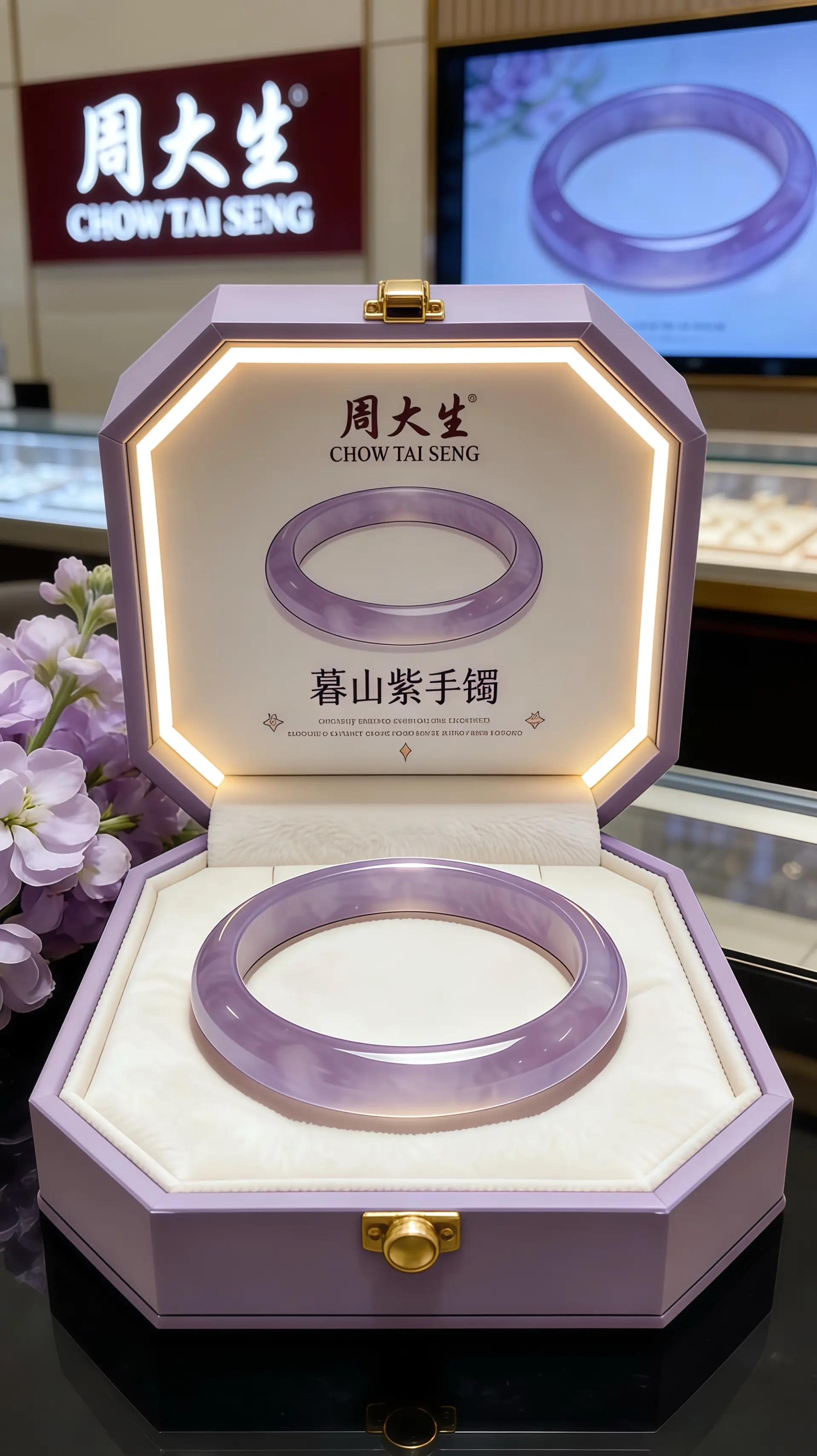 手镯 听说每个女孩子都有一个新手镯 礼物 周大生 首饰