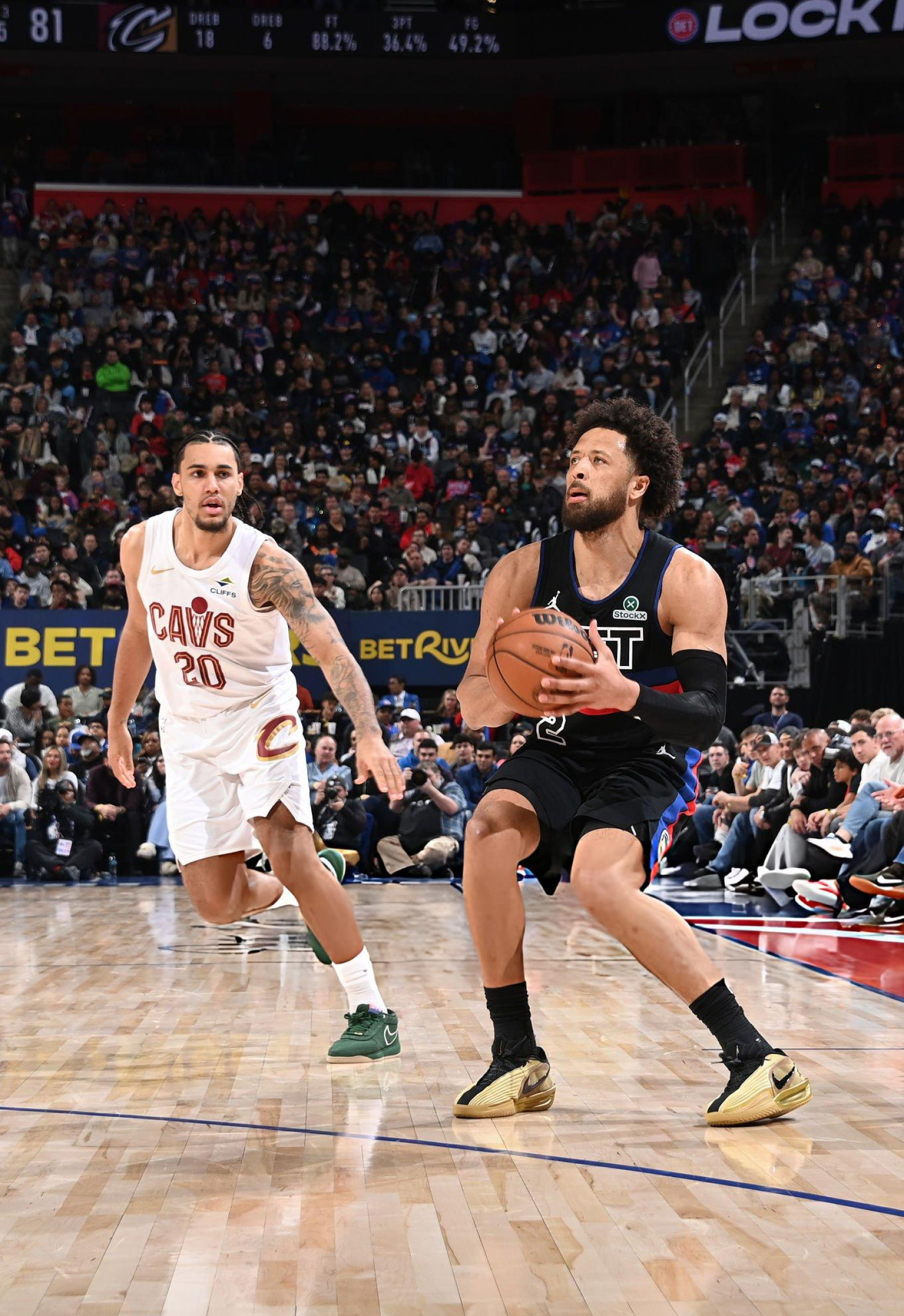 Cade Cunningham 今日上脚个人专属 Nike G.T. Cut 3