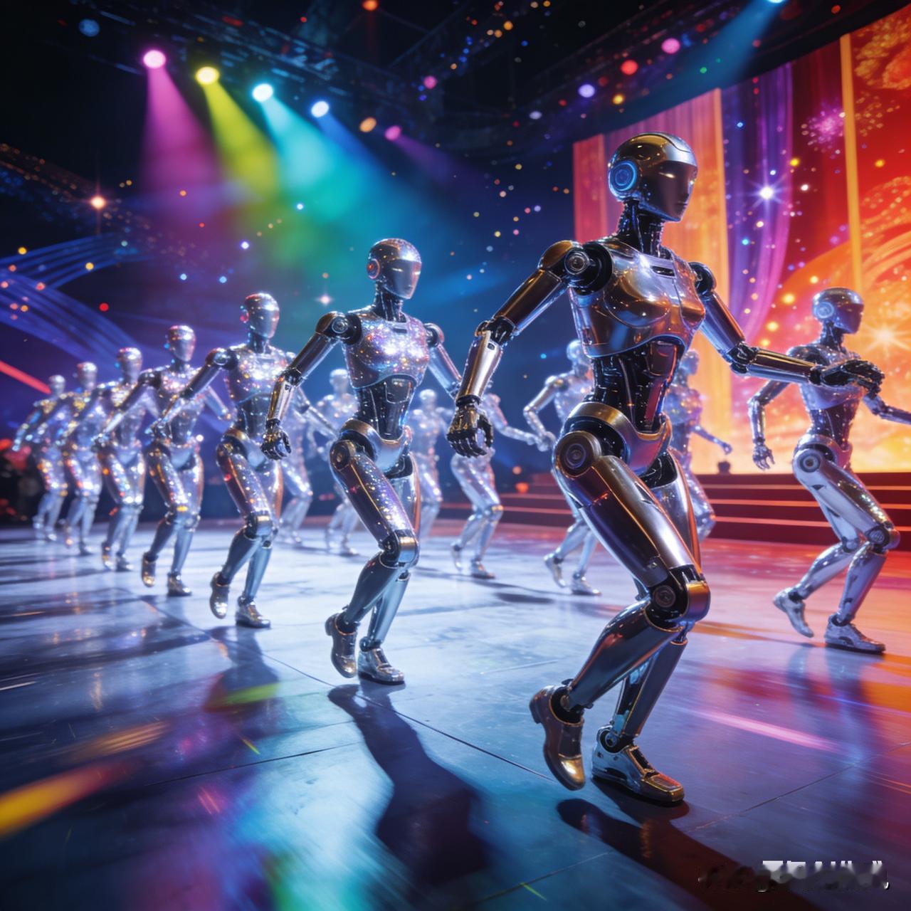 经过春晚播放，我看到了新的就业机遇。以后咱们电工改行研究修机器人吧。

机器人的