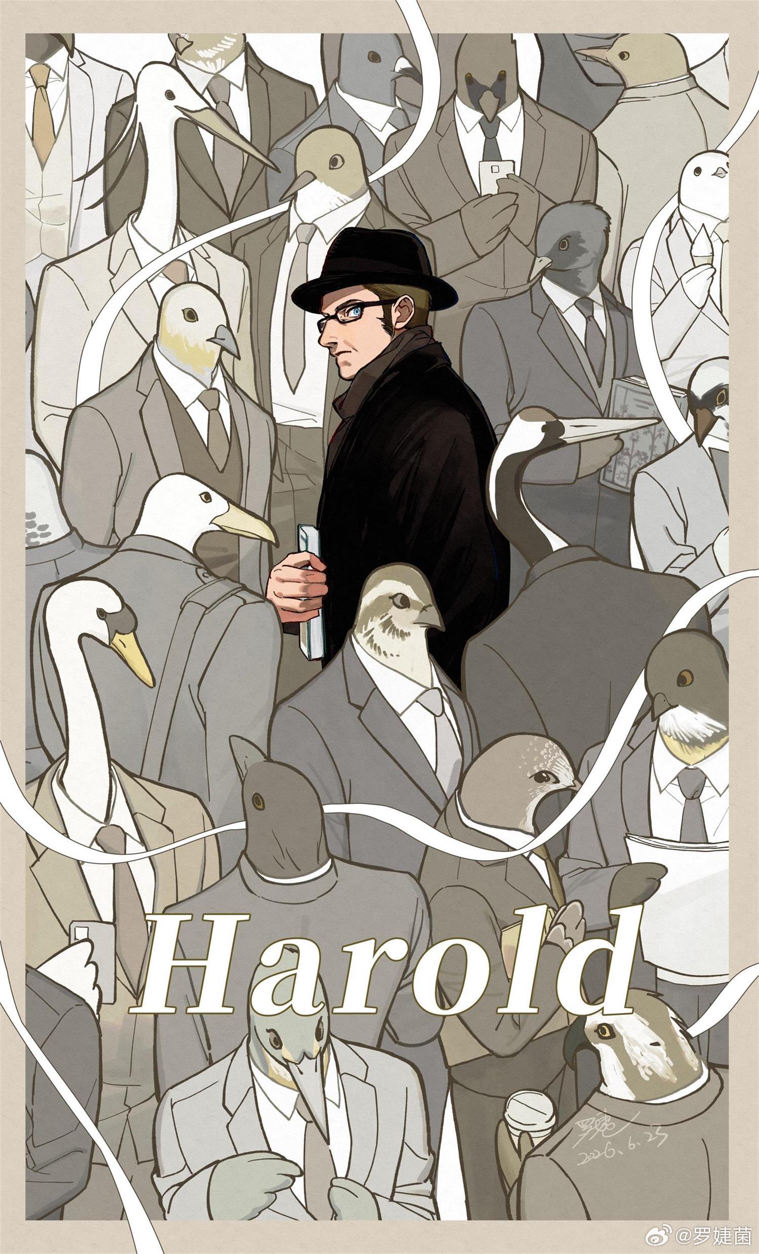 Harold，你只能做一名『观鸟人』🐦疑犯追踪poi
