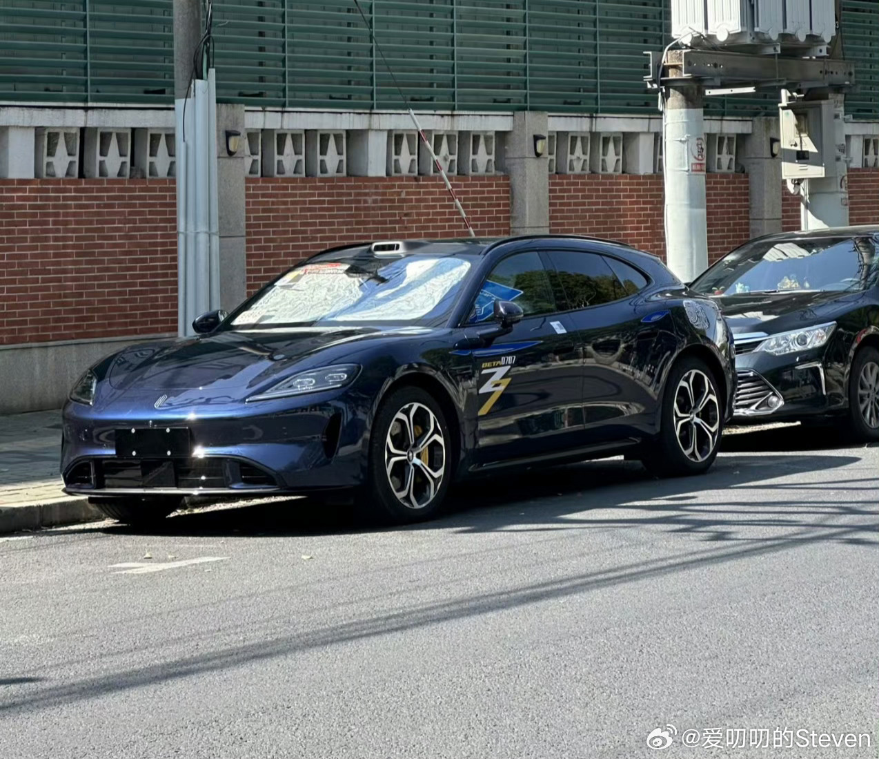 尚界Z7T实车测向，前向，后向。各个角度都很好看。尚界z7