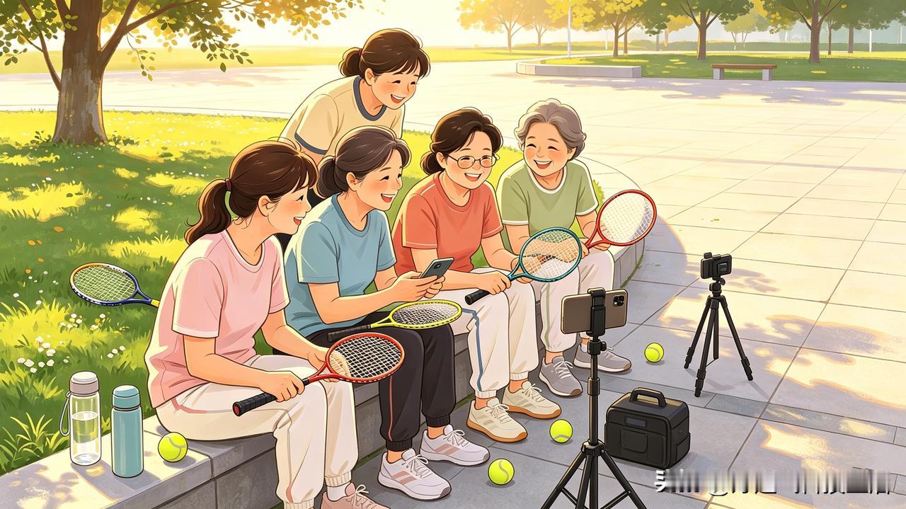 今天一上午的拍摄，让我感慨万千。我们柔力球队本来已经有两条参赛视频打底，可大家总