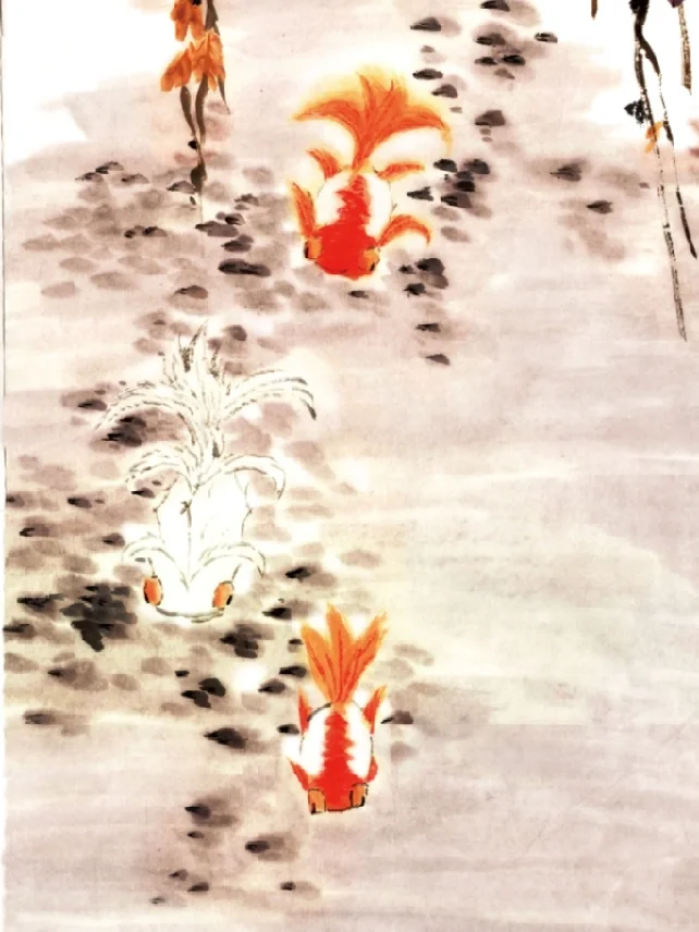 神仙画师 l 中国有自己金鱼姬！