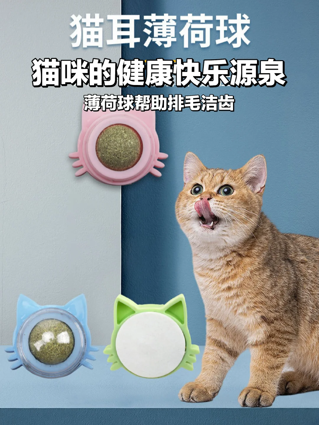 🐾猫咪新宠-薄荷旋转球🎁