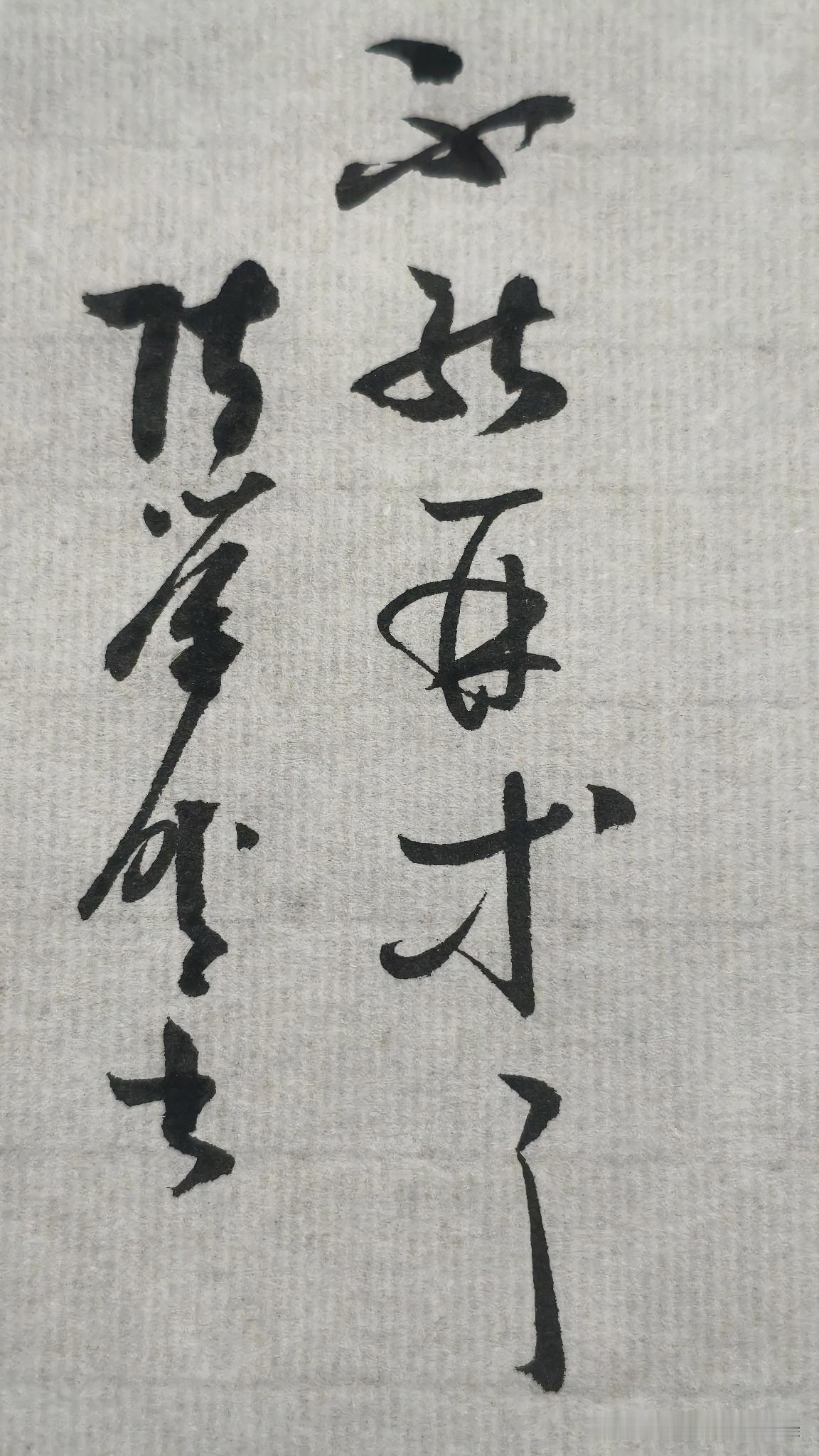 草书精品展示：不能再等了