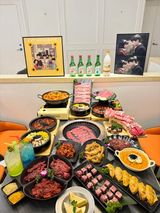 就在瑞达！新开的韩式烤肉！吃肉吃爽了！！