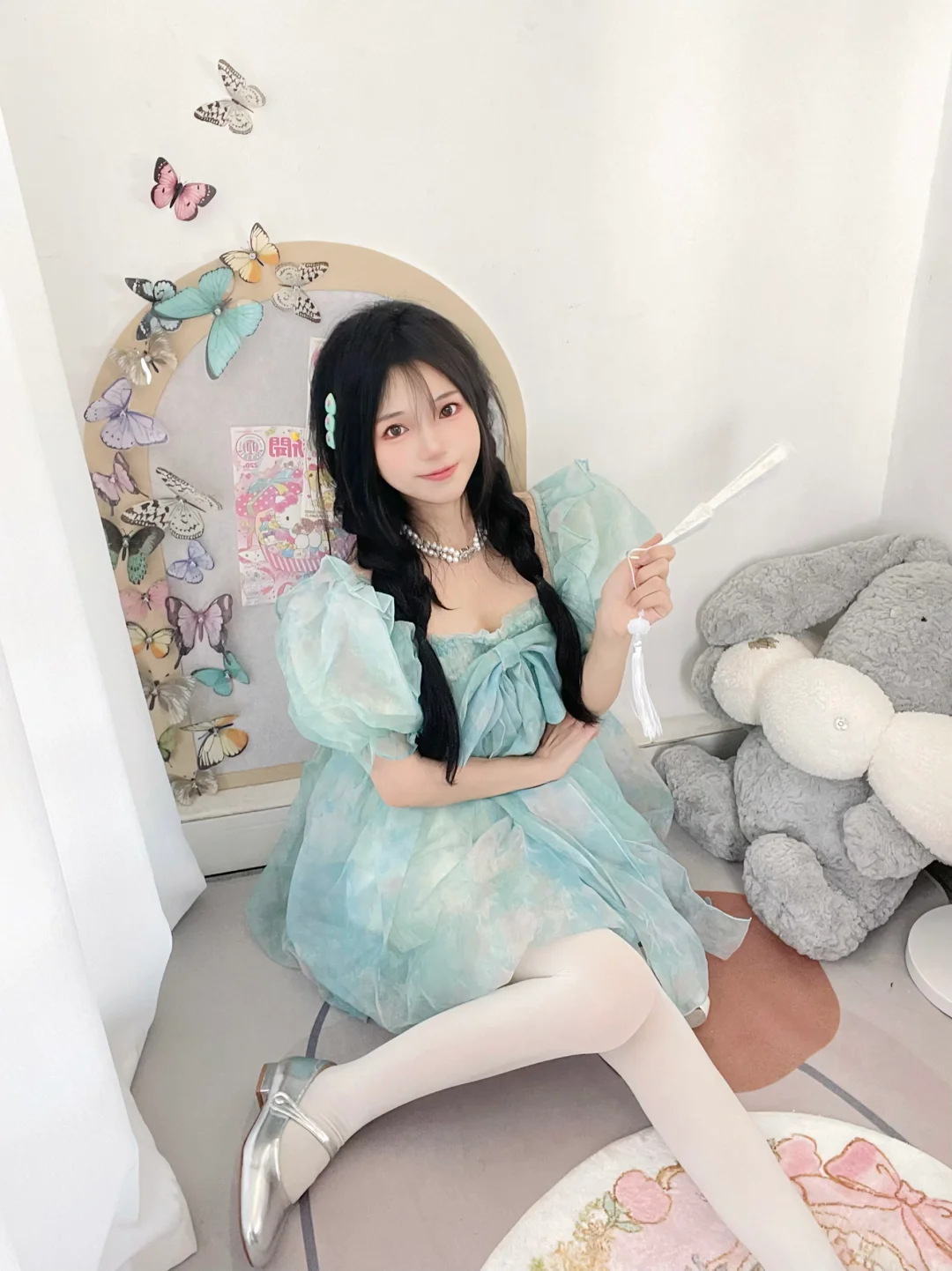 穿了甜甜的小裙子ටᆼට