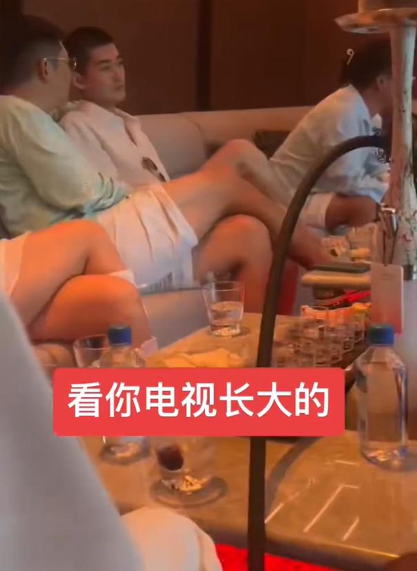 有网友在ktv偶遇张翰，他和友人专注聊天，状态松弛自然。近日网友偶遇张翰的路透挺