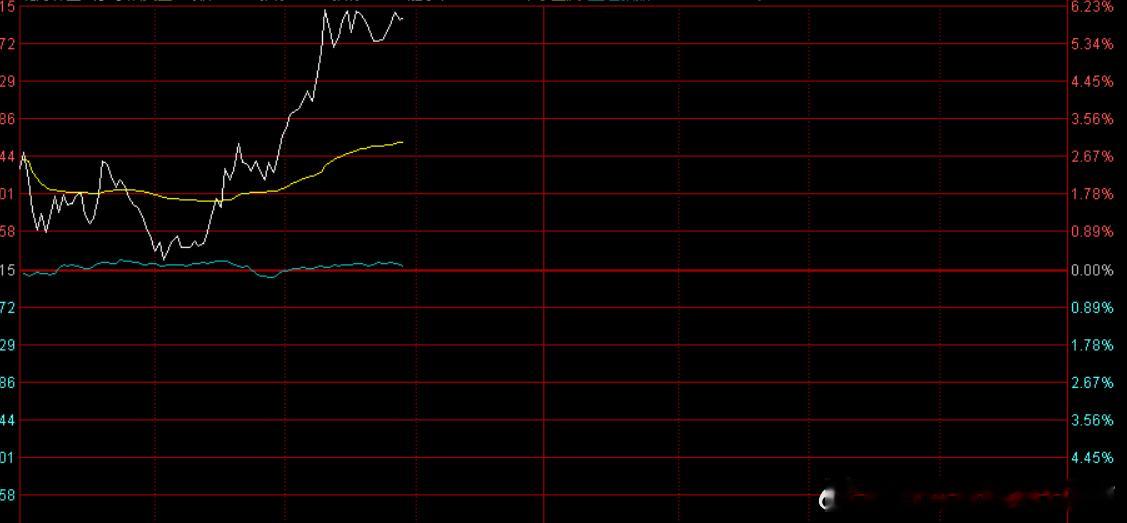 稀土起来了。上周看到就稀土没涨了，直播时跟大家公开提了，自己也挪了点仓位过去。回