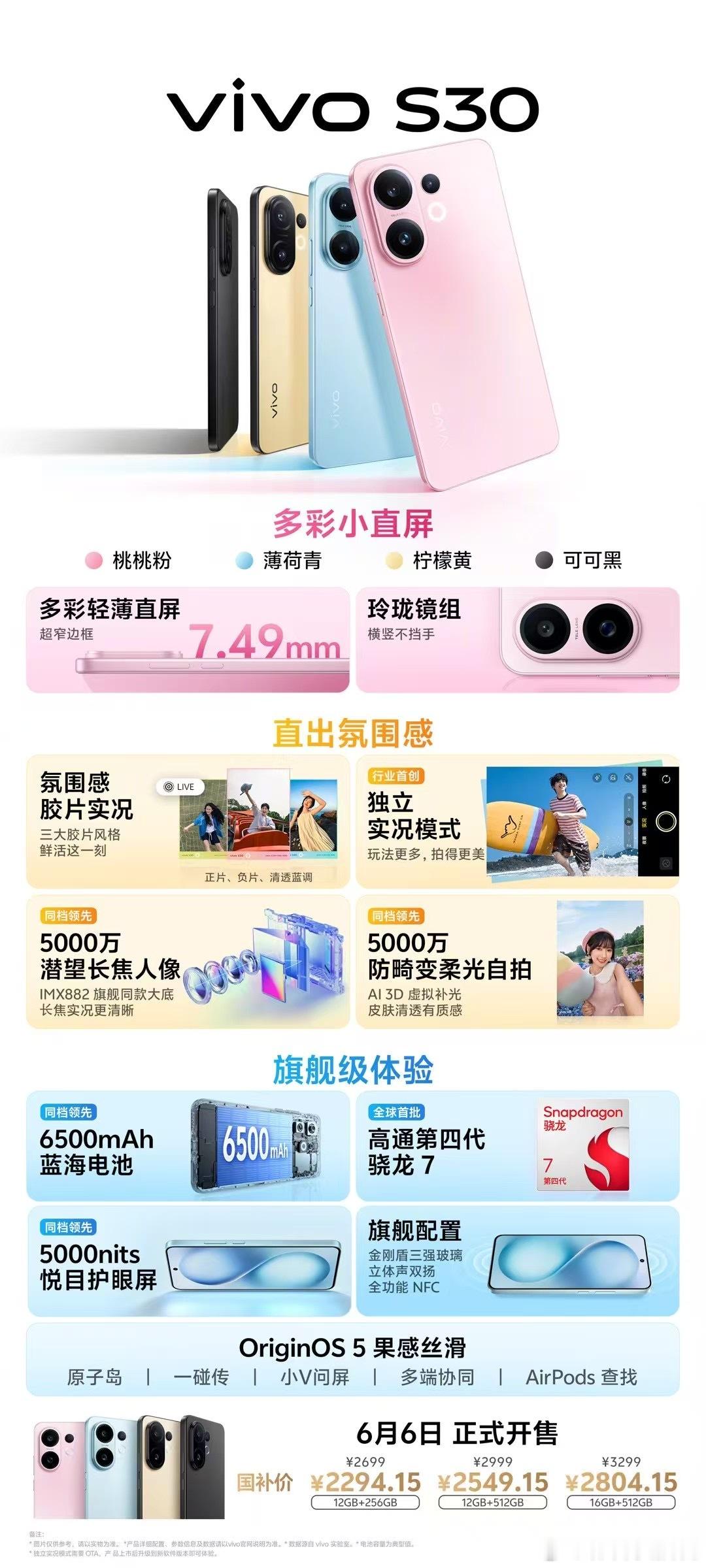 不得不说现在vivo的颜值越来越高了，vivo S30、S30 Pro mini