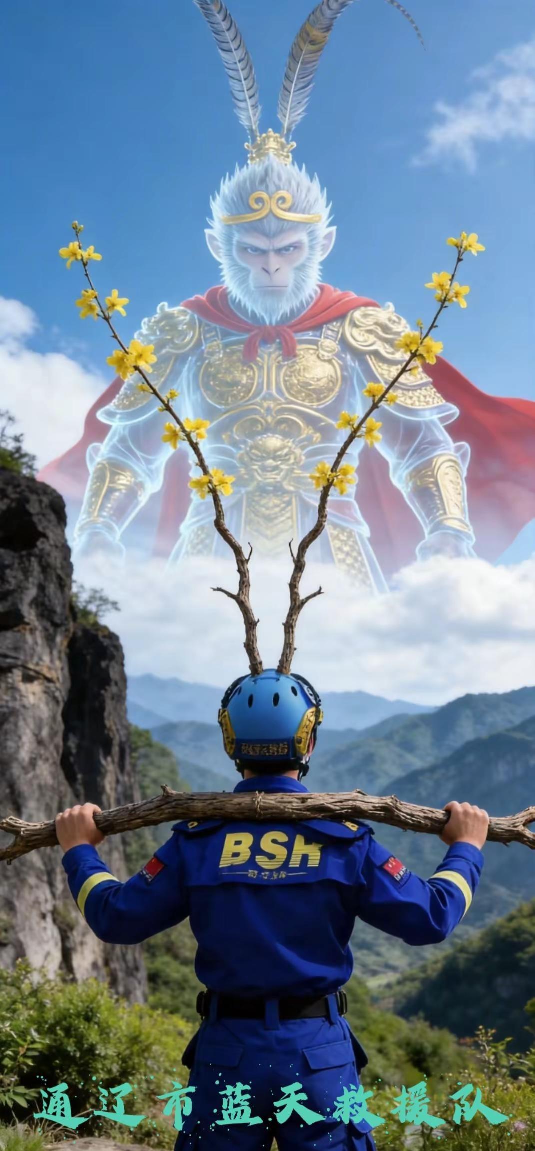 以生命守护生命，用担当传递温暖，蓝天救援队，是照亮绝境的光。危难时刻挺身而出，平