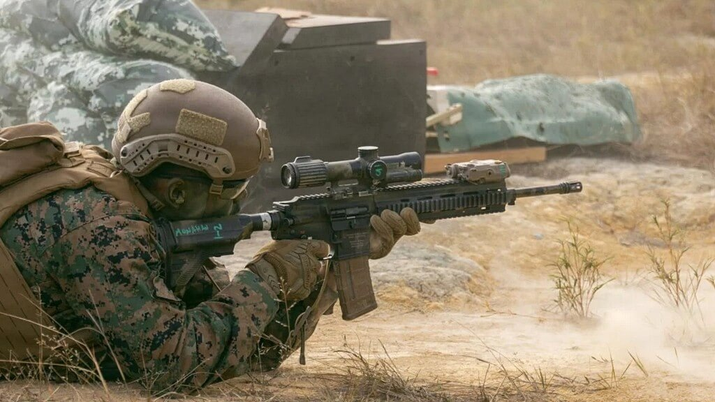 烽火问鼎计划每天认识一件兵器 美国海军陆战队还没有做出引入6.8毫米口径弹药的M