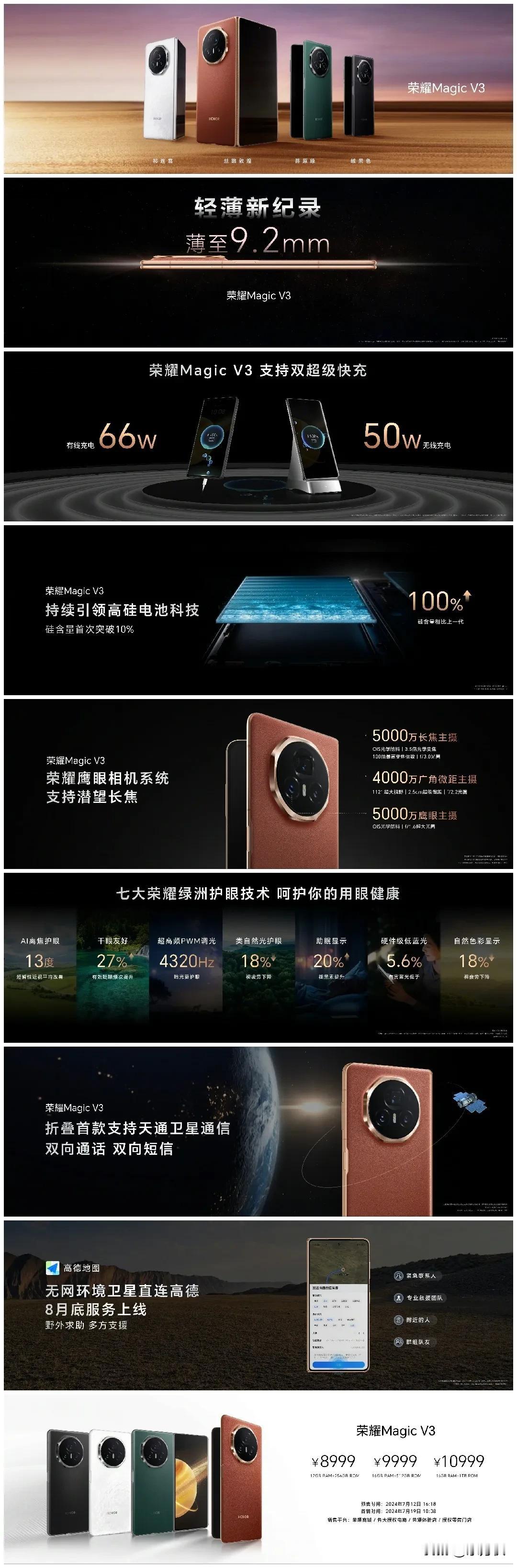 作为Magic V2老用户，谈谈#荣耀Magic V3# 售价同上一代保持不变，