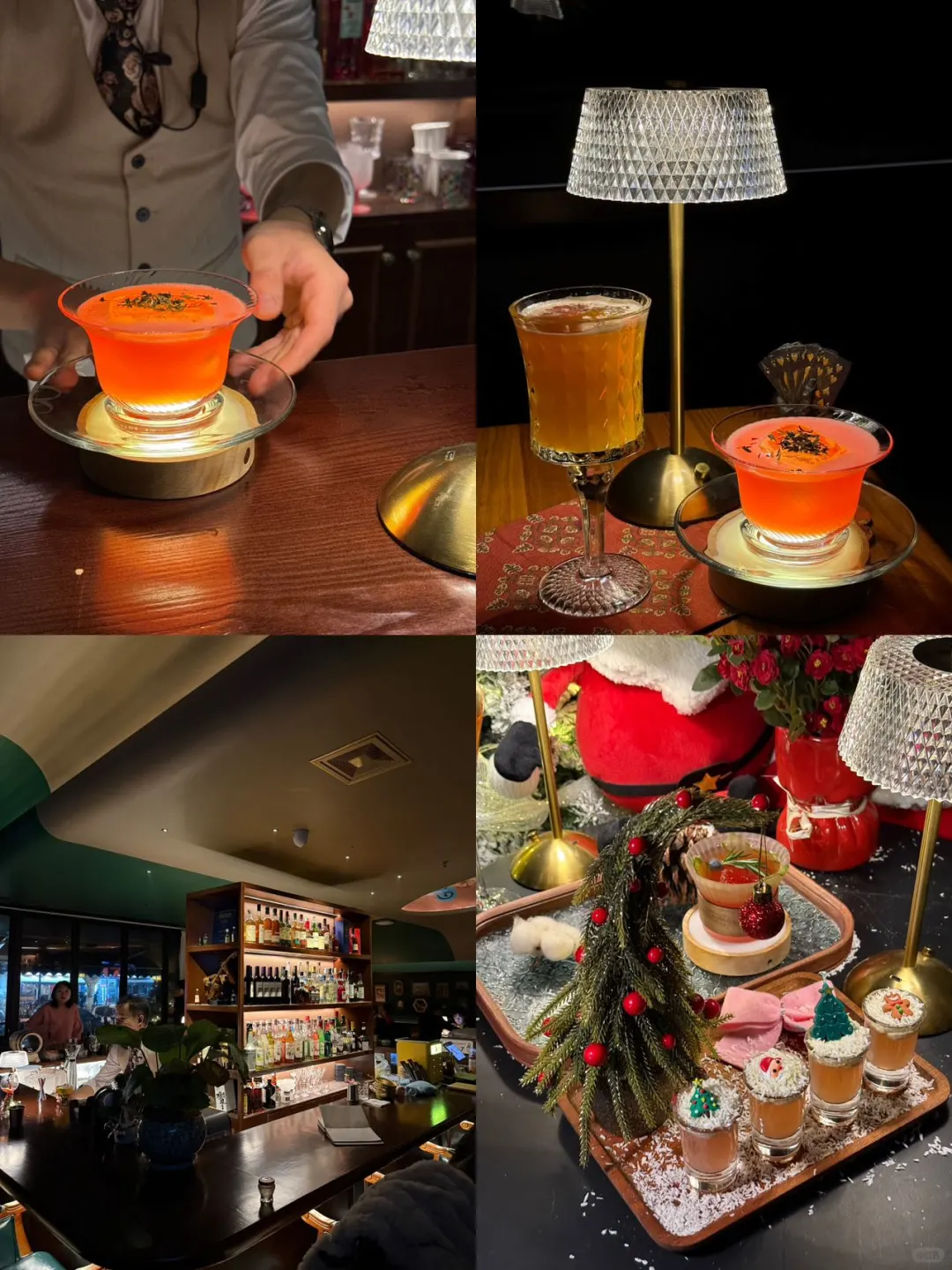又找到了一家适合圣诞跨年约会的微醺酒吧！！