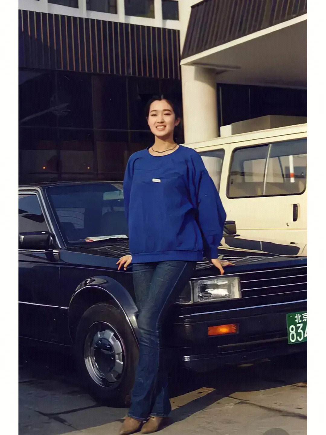 1988年的中戏学生巩俐 ​​​