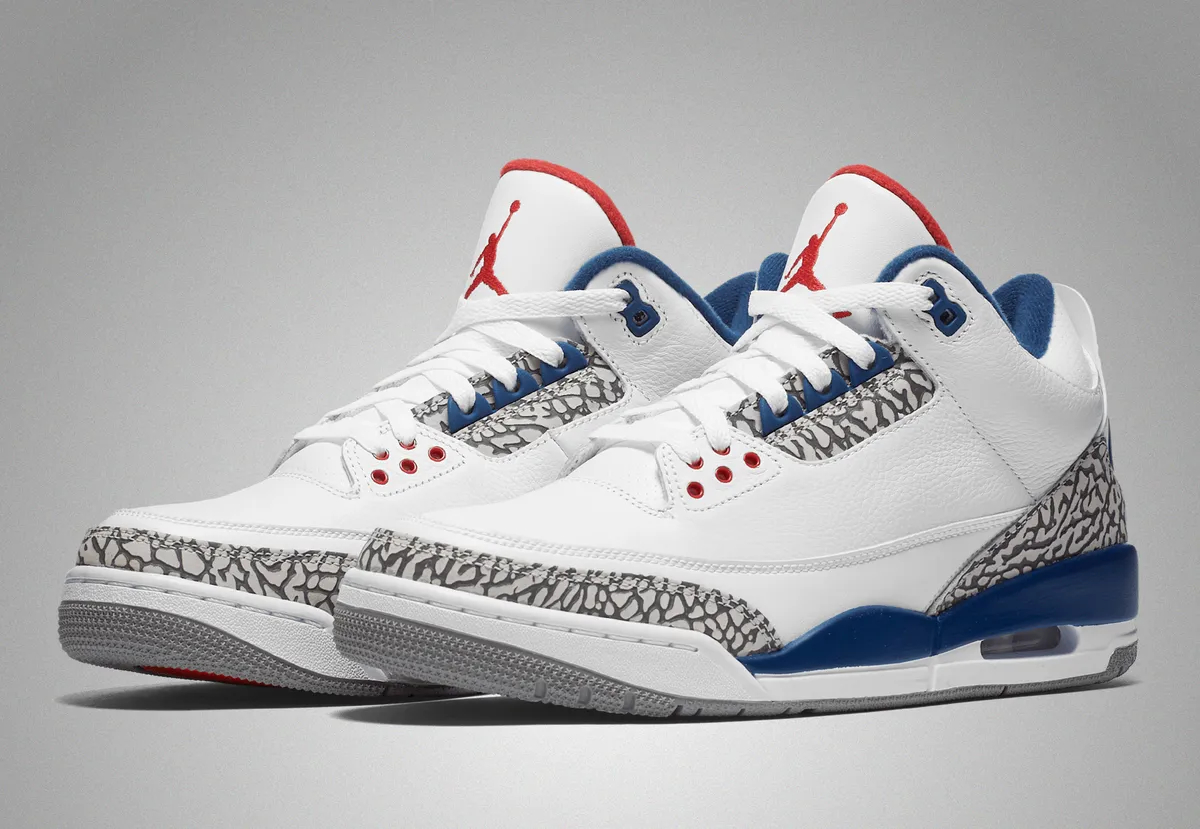 AIR JORDAN 3 RETRO OG “True Blue”  2026年