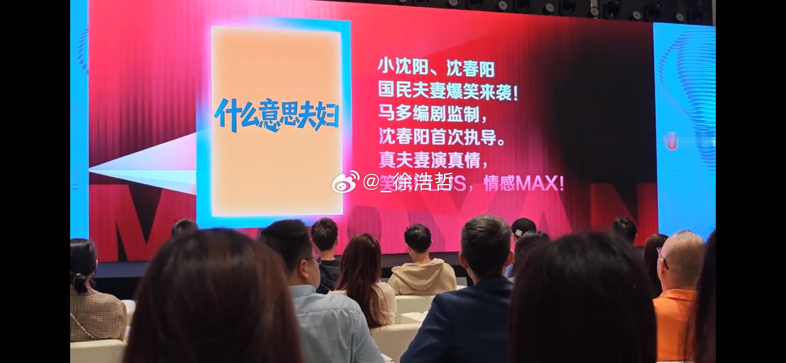 电影《什么意思夫妇》 小沈阳、沈春阳马多编剧监制 沈春阳首次执导