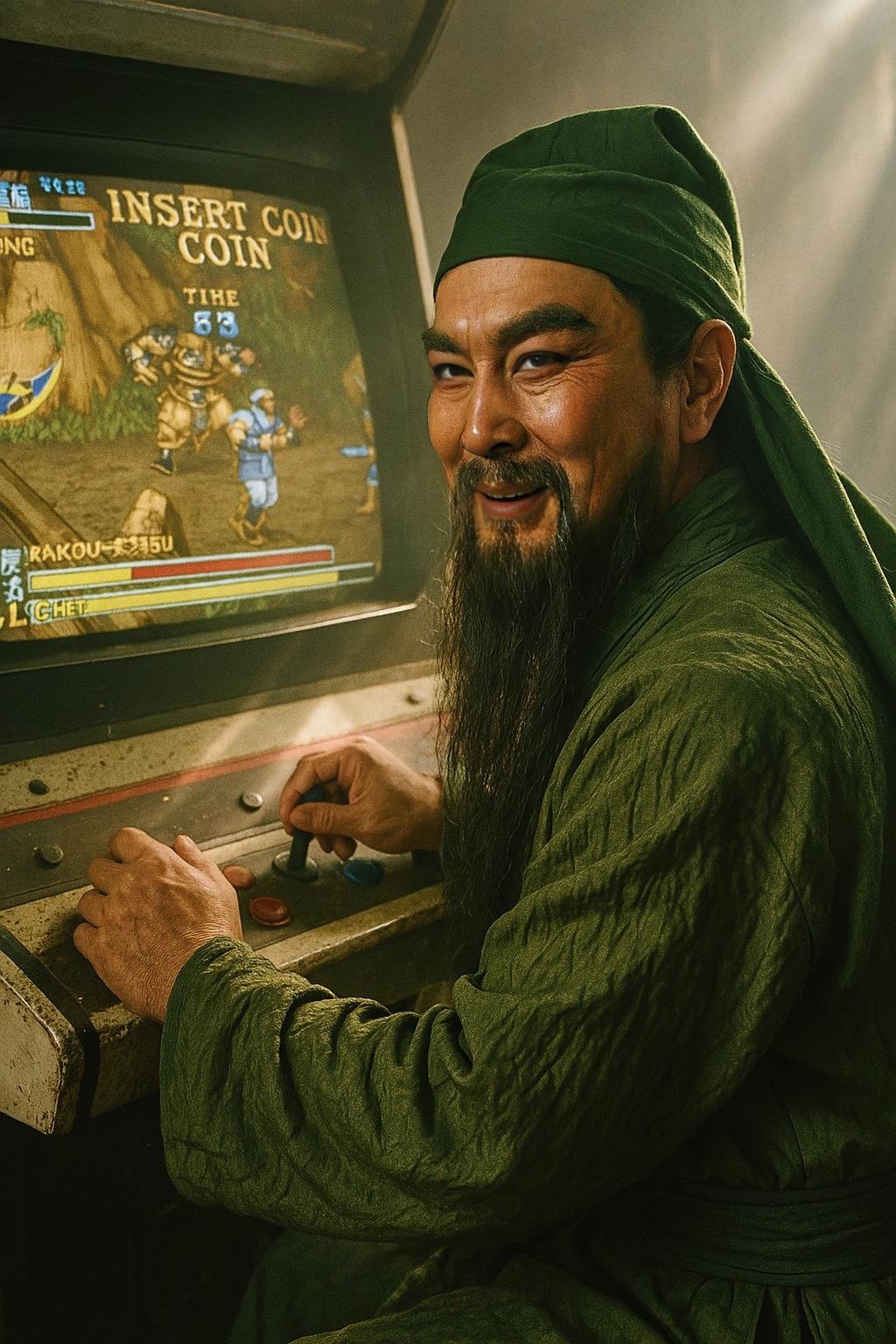 Ai | 原来关羽张飞也爱玩《街机三国》
