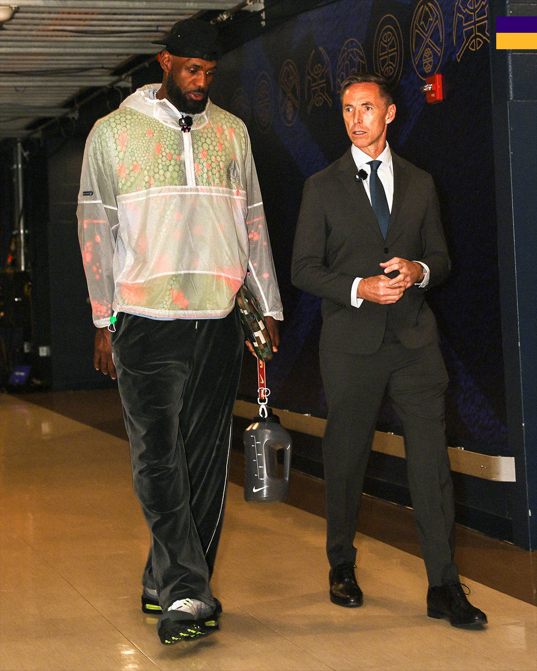 看到一位熟悉的老朋友商量好下一期播客录什么了吗湖人vs掘金 湖人国度