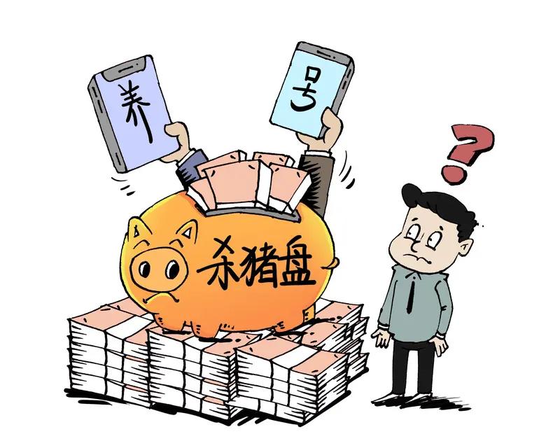 杀猪盘骗局就是骗子先伪装成高富帅或白富美，在社交平台上跟你建立情感联系，就像养猪