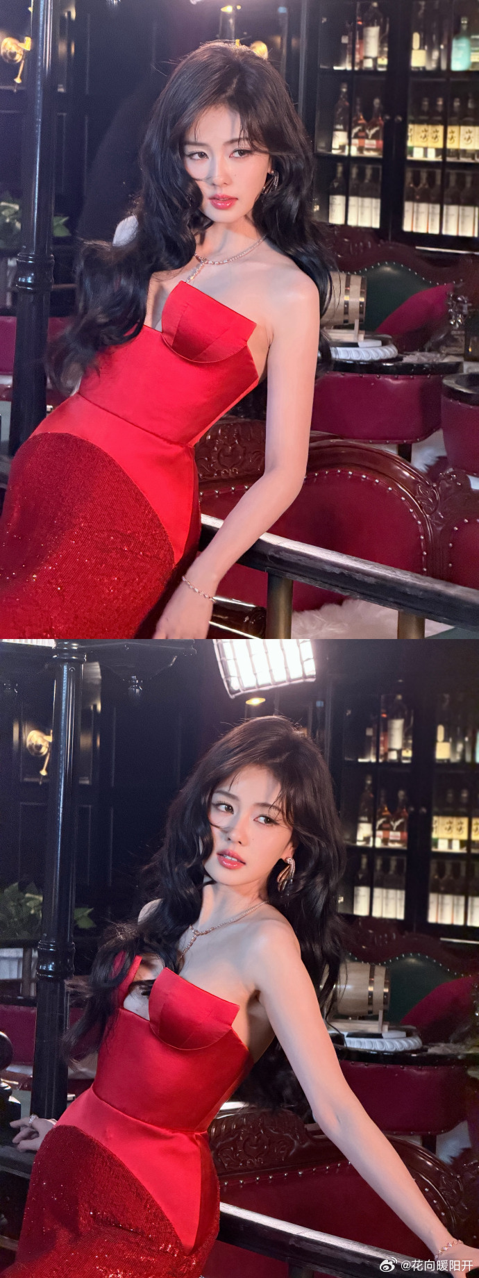 白鹿带着李佩仪参加微博之夜带着李佩仪参加微博之夜的白鹿 从白鹿的宣传就能感受到《