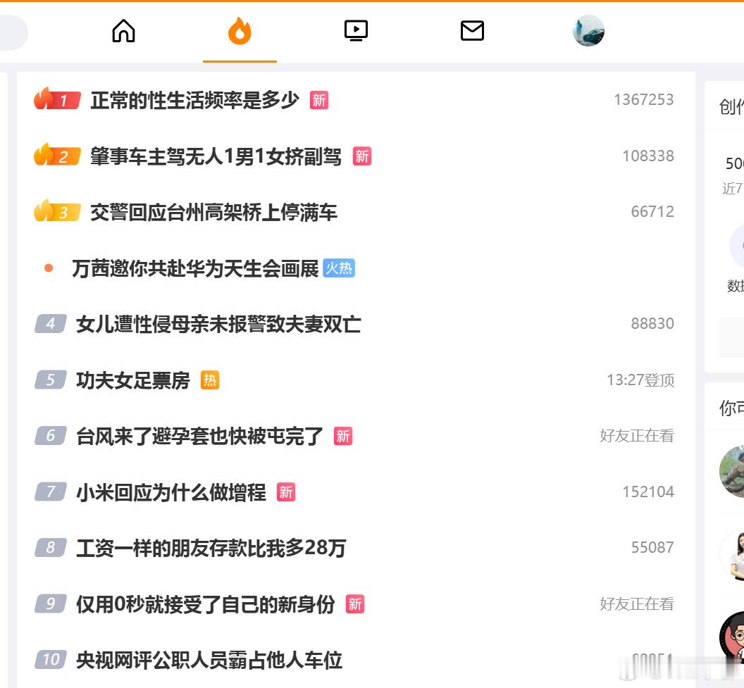 热搜第一，竟然是这个。哎，不好说啥了。这个真的只适合成年人了，小孩勿看！ 
