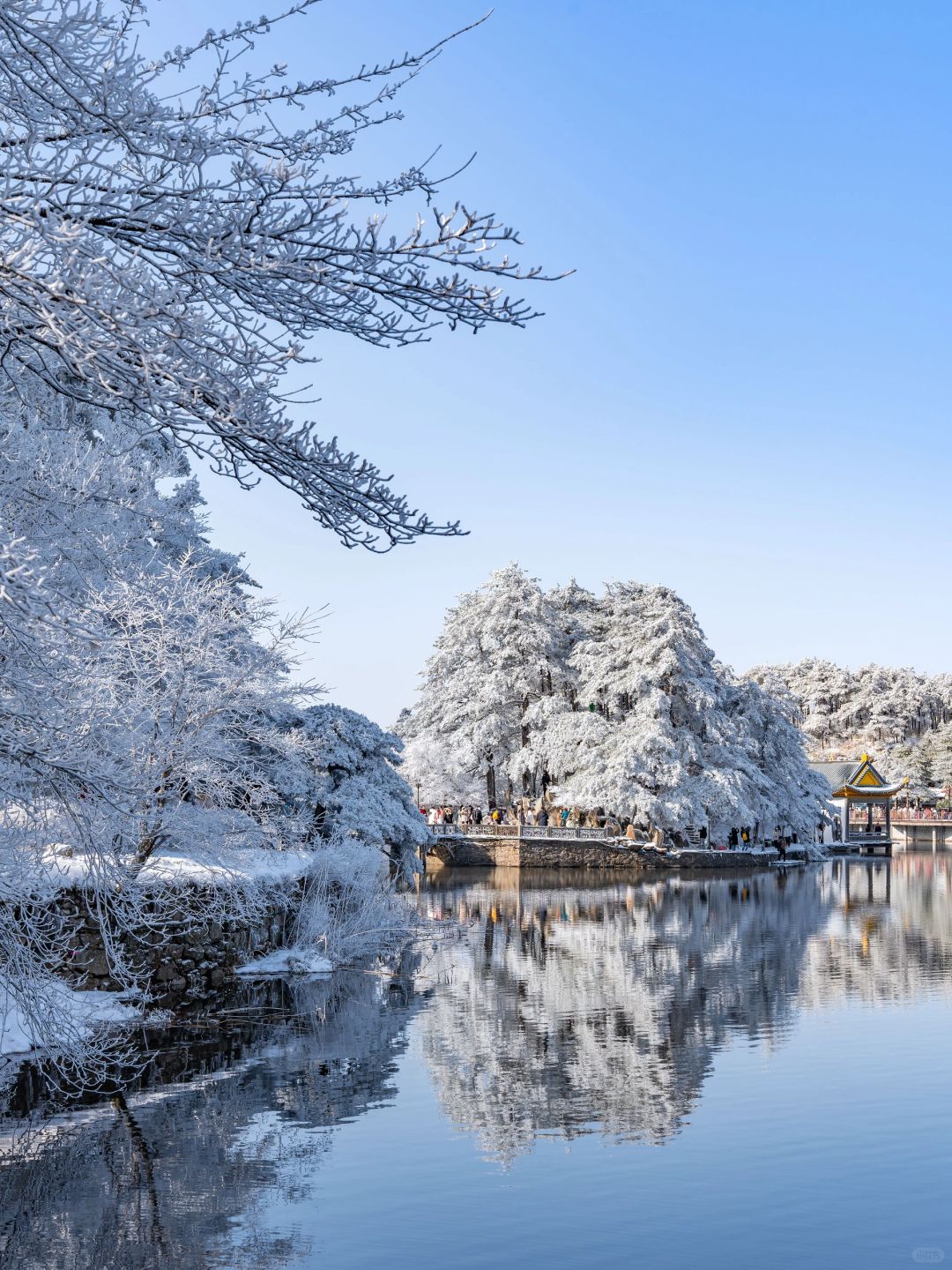 接下来的庐山，堪称南方看雪天花板！