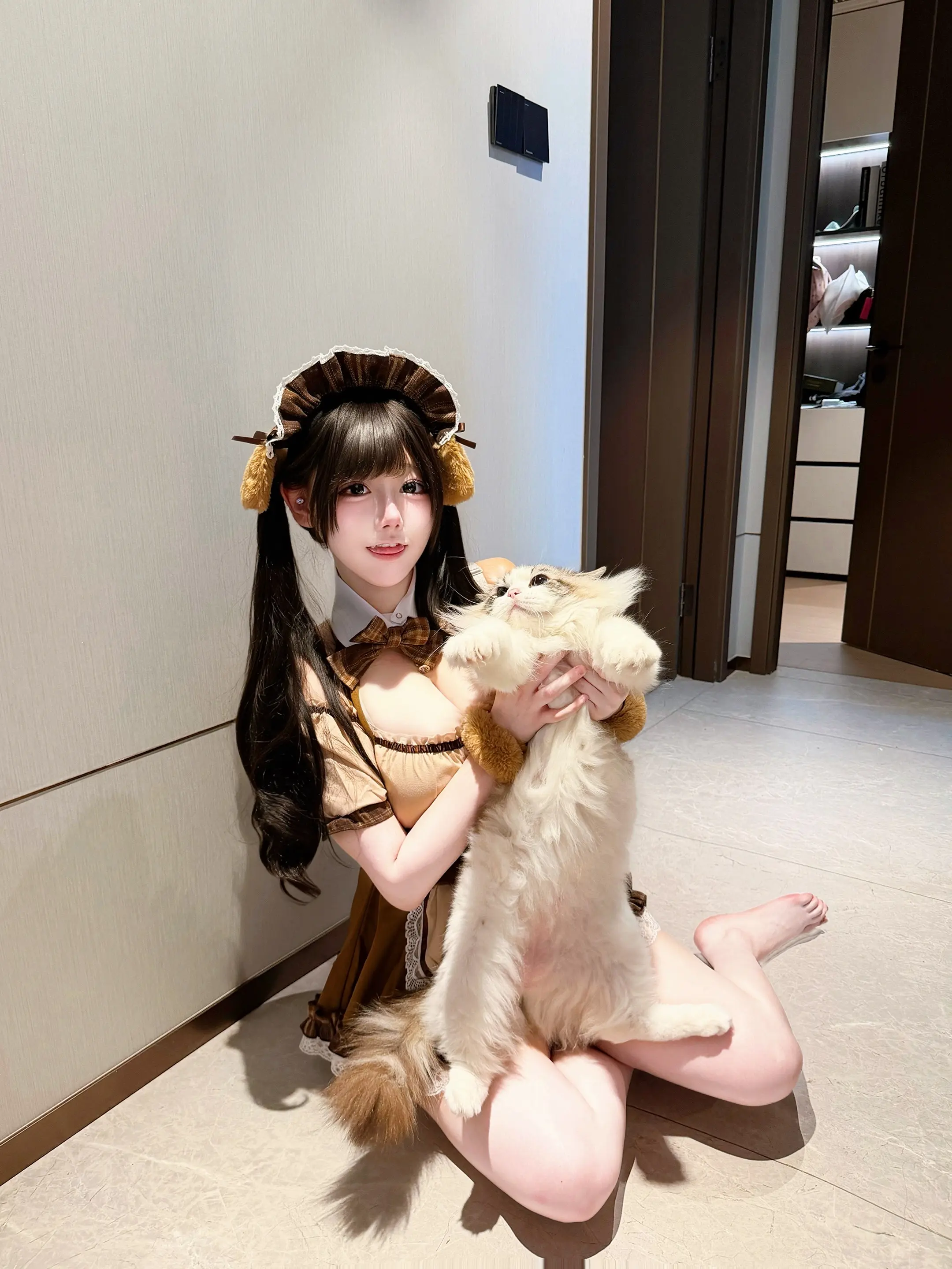为了你和别的小猫打了一架