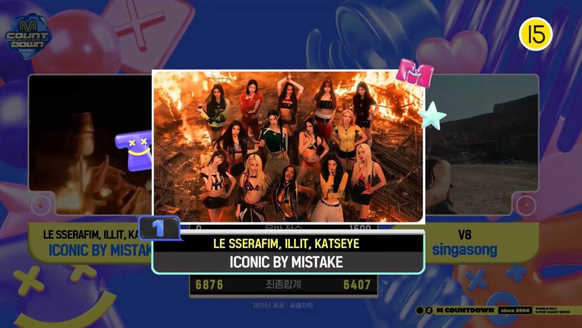 0709《MCD》1位：LESSERAFIM x ILLIT x KATSEYE