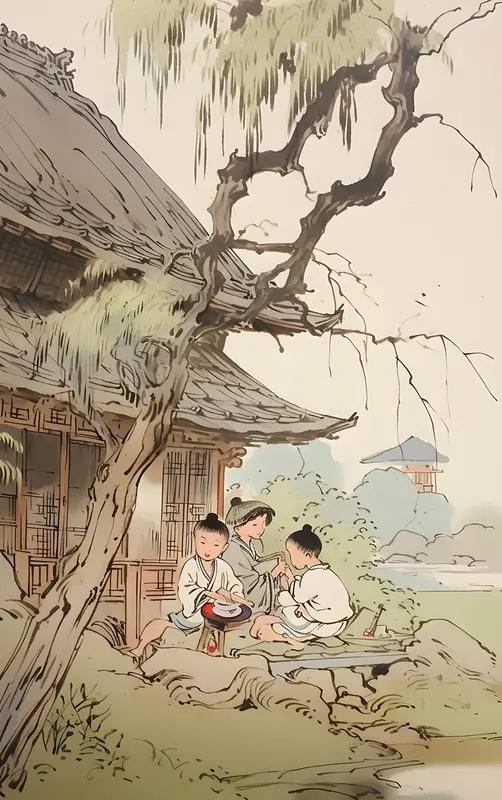 给大家分享个民间好故事。从前有个小村子，村里有口神秘的古井。传说这井里住着一位井