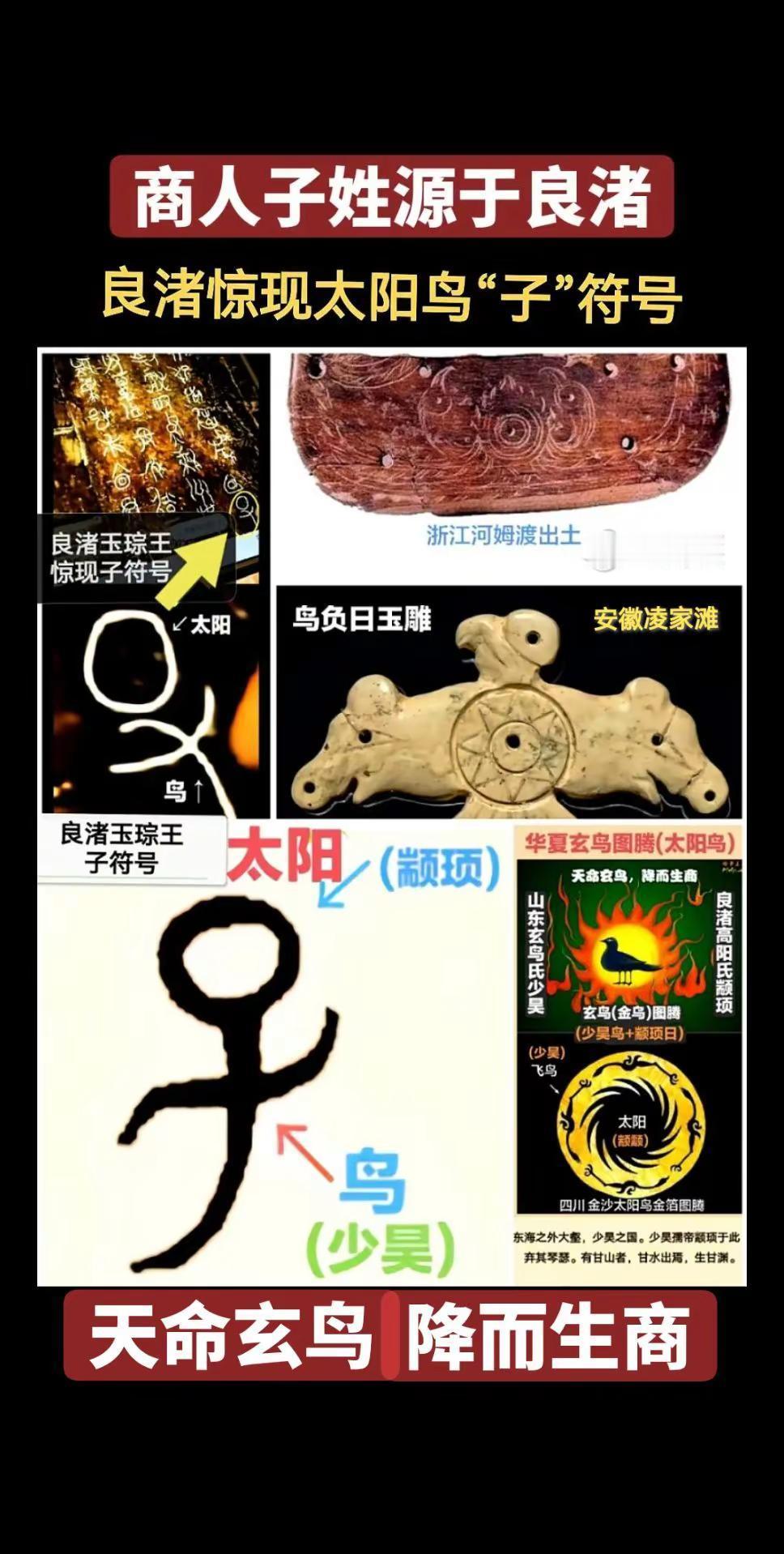 良渚玉琮王惊现子符号