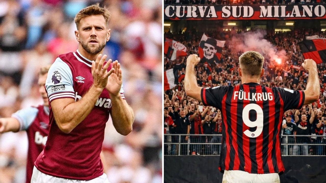 西汉姆联前锋菲尔克鲁格通过体检后已和米兰签约，德国人成为米兰冬窗首位新援。
菲尔