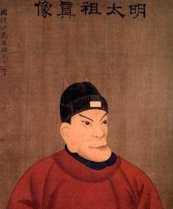 1953年，毛泽东前往参观朱元璋墓，看到朱洪武的画像：长瘦脸、大下巴、厚嘴唇、鼻