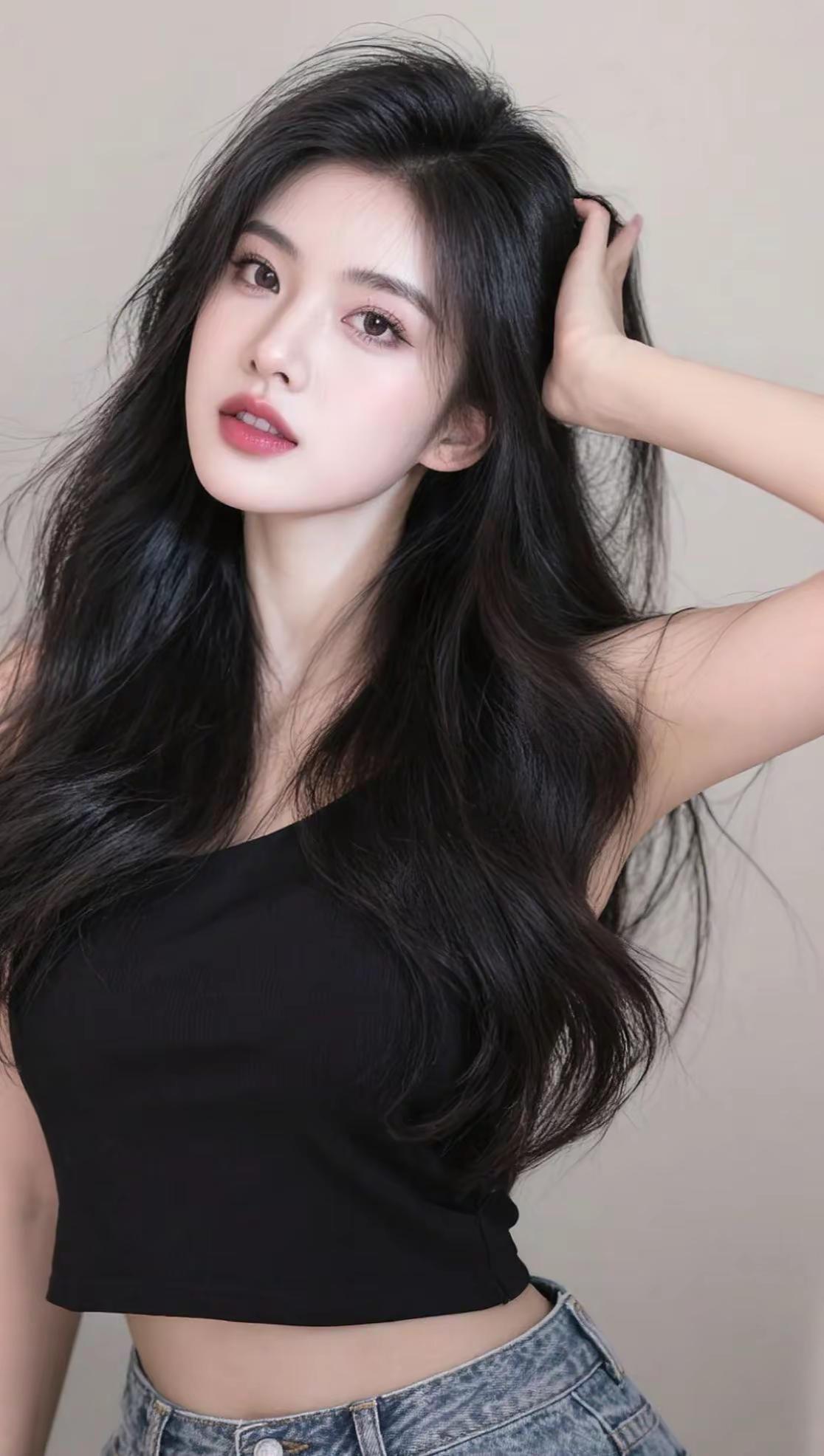 AI拽姐风自拍 ai创作 ࿆甜࿆美࿆女࿆孩࿆